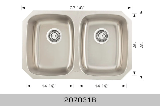 Bosco Builder Series - Undermount 207031 B - Plumbing Market