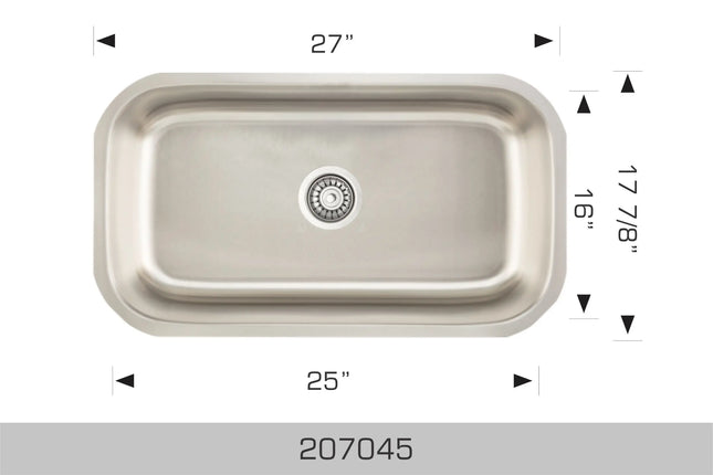 Bosco Builder Series - Undermount 207045 - Plumbing Market