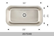 Bosco Builder Series - Undermount 207046 - Plumbing Market