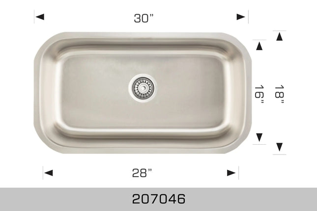 Bosco Builder Series - Undermount 207046 - Plumbing Market