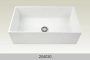 Bosco Ceramic Apron Series 30" x 18" Apron Kitchen Sink 204030 - Plumbing Market