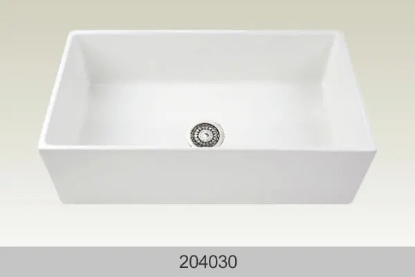 Bosco Ceramic Apron Series 30" x 18" Apron Kitchen Sink 204030 - Plumbing Market