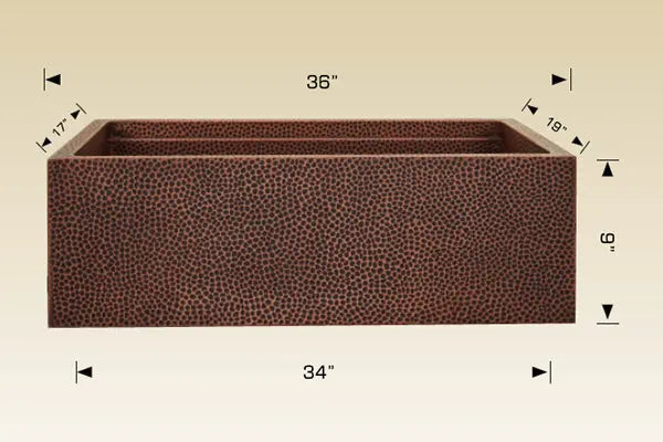 Bosco Copper Series - Apron Radius Corner 206636 - Plumbing Market