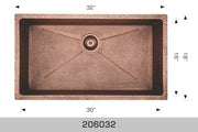 Bosco Copper Series - Undermount 206032 - Plumbing Market