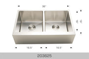 Bosco Deluxe Series - Apron Radius Corner 203625 - Plumbing Market