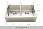 Bosco Deluxe Series Plus - Apron Radius Corner 203622 Plus - Plumbing Market