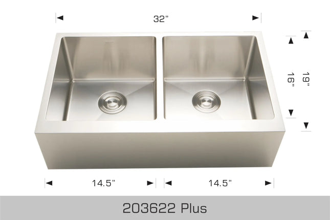 Bosco Deluxe Series Plus - Apron Radius Corner 203622 Plus - Plumbing Market