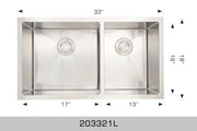 Bosco Deluxe Series - Radius Corner 203321L - Plumbing Market