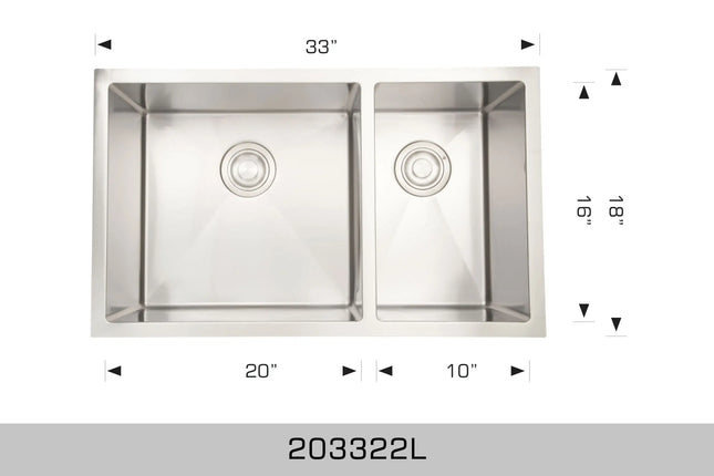 Bosco Deluxe Series - Radius Corner 203322L - Plumbing Market