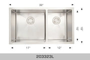 Bosco Deluxe Series - Radius Corner 203323L - Plumbing Market