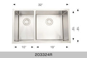 Bosco Deluxe Series - Radius Corner 203324R - Plumbing Market