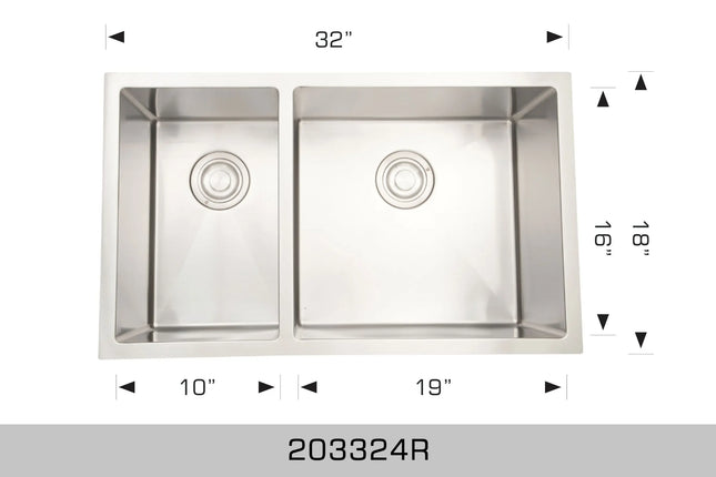 Bosco Deluxe Series - Radius Corner 203324R - Plumbing Market