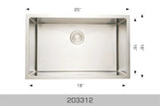 Bosco Diamond Series - Radius Corner 203312 - Plumbing Market