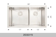 Bosco Diamond Series - Radius Corner 203315 - Plumbing Market