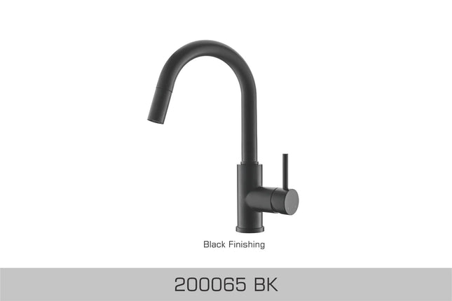 Bosco Faucets - Black Finished Faucet 200065-BK - Plumbing Market