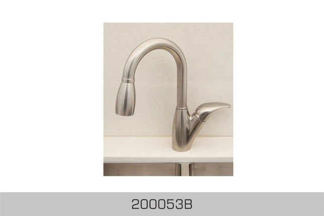 Bosco Faucets - Solid Stainless Steel Faucet 200053B - Plumbing Market