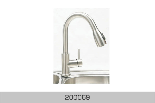 Bosco Faucets - Solid Stainless Steel Faucet 200069 - Plumbing Market