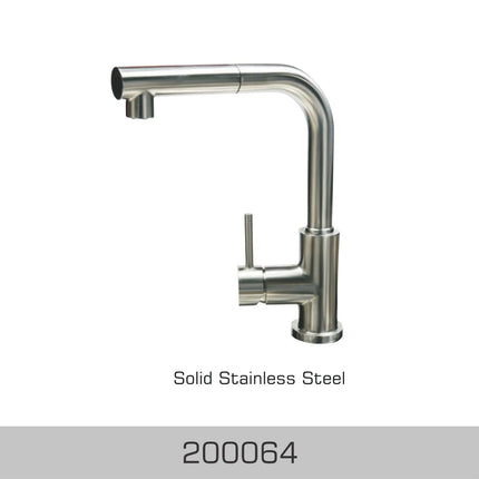 Bosco Faucets - Solid Stainless Steel Kitchen Faucet 200064 - Plumbing Market