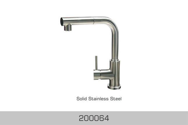 Bosco Faucets - Solid Stainless Steel Kitchen Faucet 200064 - Plumbing Market