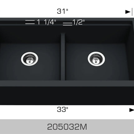 Bosco Granite Series - Apron Sink 205032M - Plumbing Market