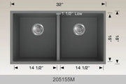 Bosco Granite Series - Undermount 205155M - Plumbing Market
