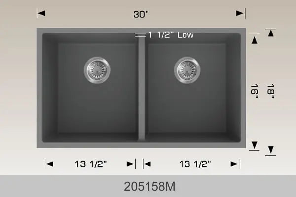 Bosco Granite Series - Undermount 205158M - Plumbing Market