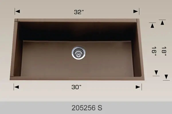 Bosco Granite Series - Undermount 205256S - Plumbing Market