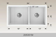 Bosco Granite Series - Undermount 205351M - Plumbing Market
