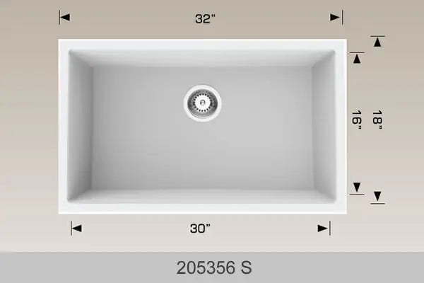 Bosco Granite Series - Undermount 205356S - Plumbing Market