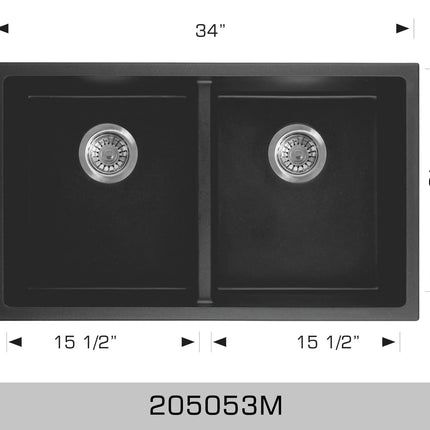 Bosco Granite Series - Undermount Sink 205053M - Plumbing Market