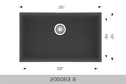 Bosco Granite Series - Undermount Sink 205063S - Plumbing Market
