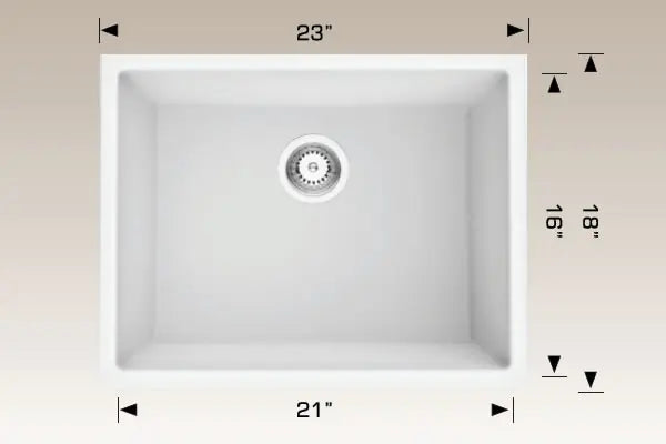 Bosco Granite Series - Undermount Sink 205323S - Plumbing Market