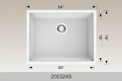 Bosco Granite Series - Undermount Sink 205324S - Plumbing Market