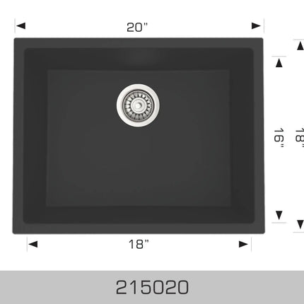 Bosco Granite Series - Undermount Sink 215020 - Plumbing Market