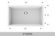 Bosco Granite Series - Undermount Sink 215034 - Plumbing Market