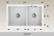 Bosco Granite Series - Undermount Sink 225327 - Plumbing Market