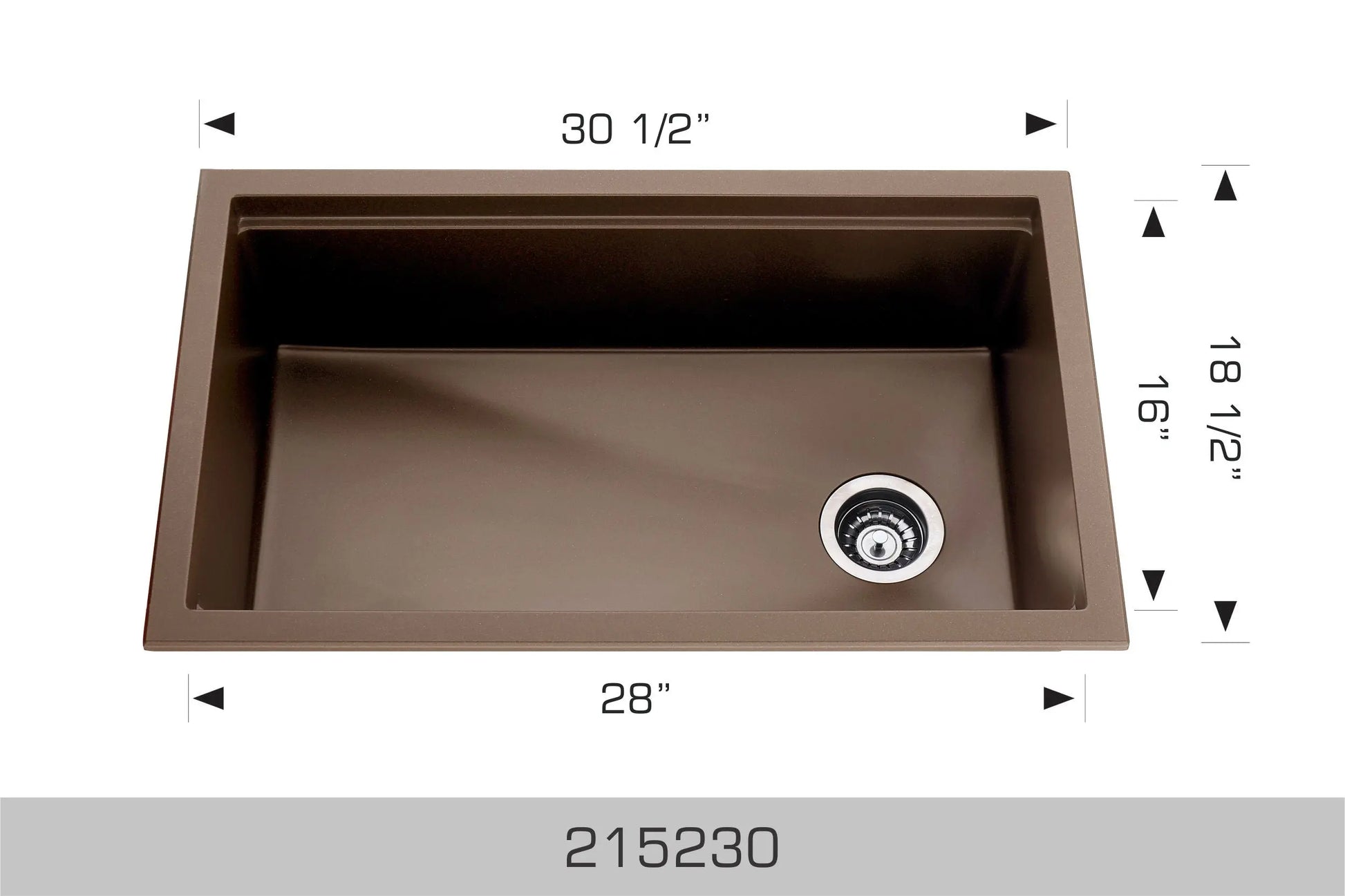 Bosco Granite Series - Undermount or Drop-In 215230 - Plumbing Market