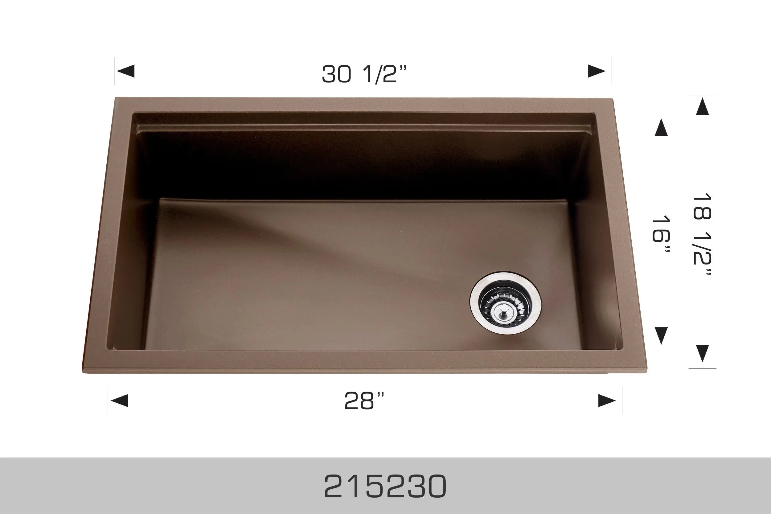Bosco Granite Series - Undermount or Drop-In 215230 - Plumbing Market