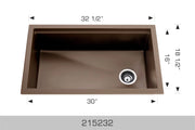 Bosco Granite Series - Undermount or Drop-In 215232 - Plumbing Market