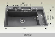 Bosco Granite Series - Undermount or Drop-in 252132 - Plumbing Market