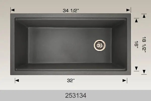 Bosco Granite Series - Undermount or Drop-in 253134 - Plumbing Market
