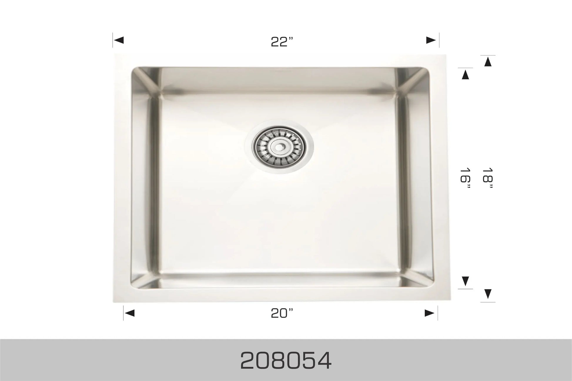 Bosco Laundry Sinks - Undermount Radius Corner 208054 - Plumbing Market
