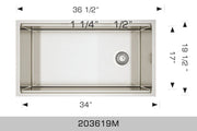 Bosco Linear Series - Radius Corner 203619M - Plumbing Market