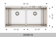 Bosco Linear Series - Radius Corner 223619 - Plumbing Market