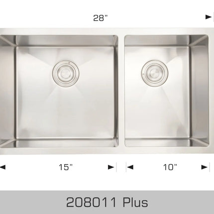 Bosco Standard Series Plus 28" x 18"  Radius Corner 208011 Plus - Plumbing Market