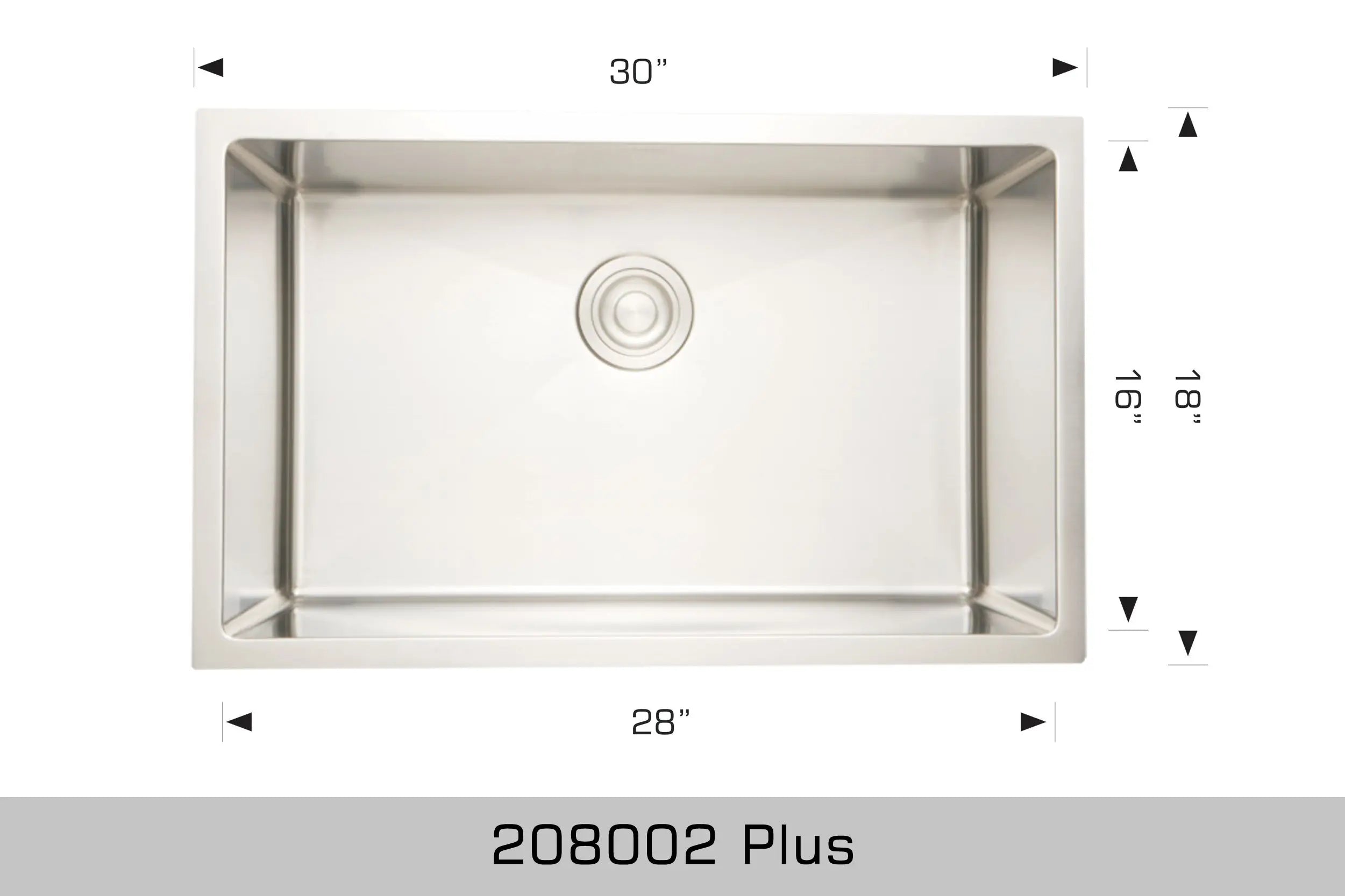 Bosco Standard Series Plus 30" x 18" Radius Corner 208002 Plus - Plumbing Market