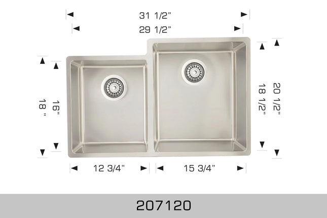 Bosco Standard Series - Radius Corner 207120 - Plumbing Market