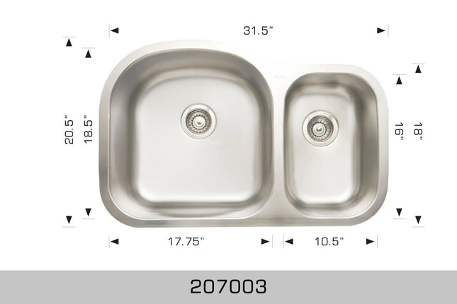 Bosco Super Series - Undermount 207003 - Plumbing Market