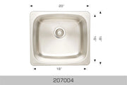 Bosco Super Series - Undermount or Drop-In 207004 - Plumbing Market