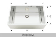 Bosco Titanium Plus Series - Apron Radius Corner 203630M - Plumbing Market
